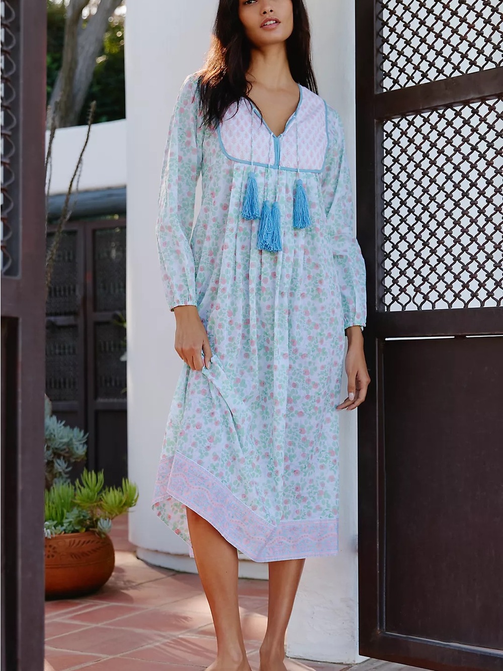 SZ Blockprints Kitty Maxi - stock photo just to show styling